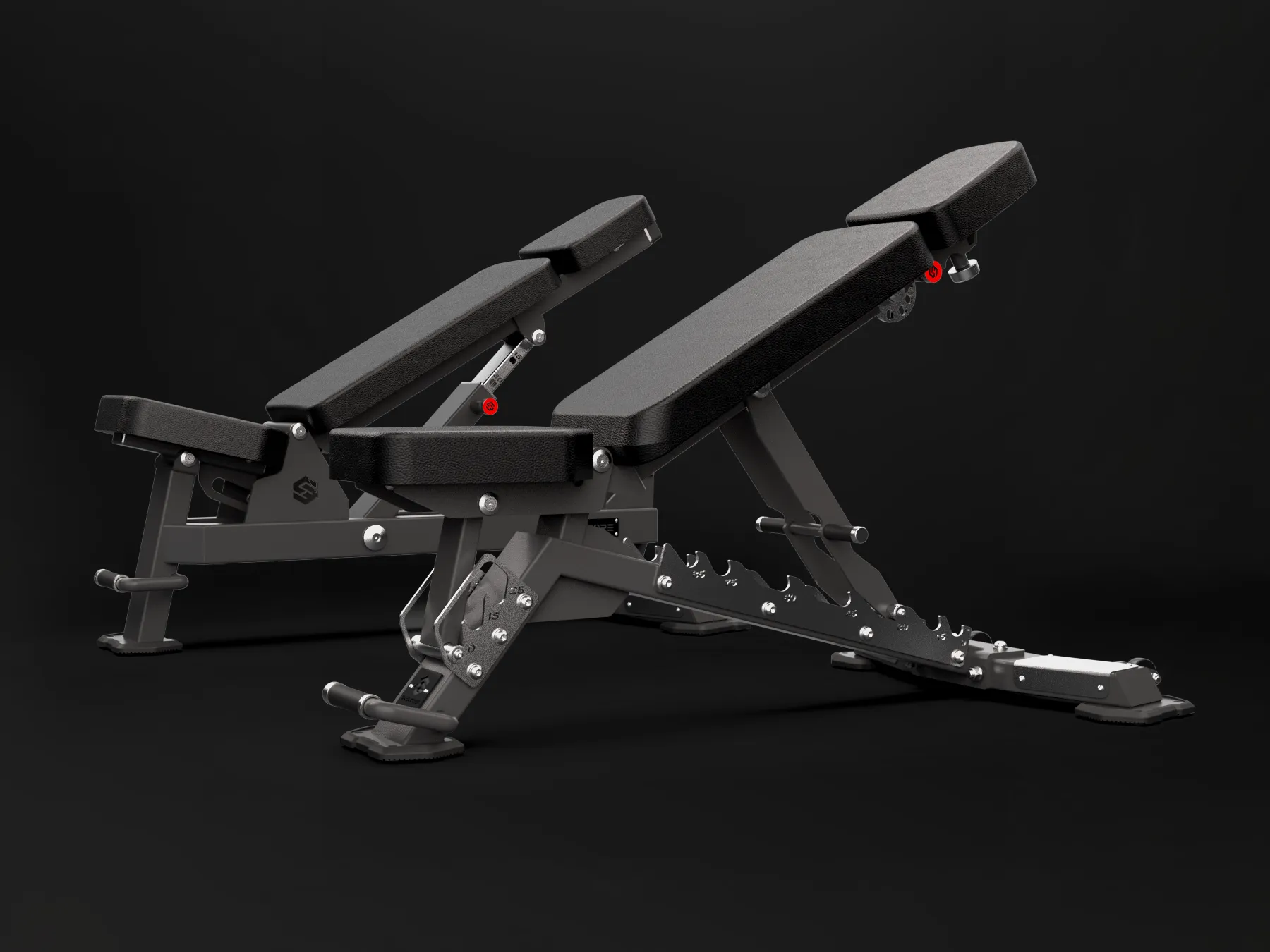 Skelcore commercial adjustable bench